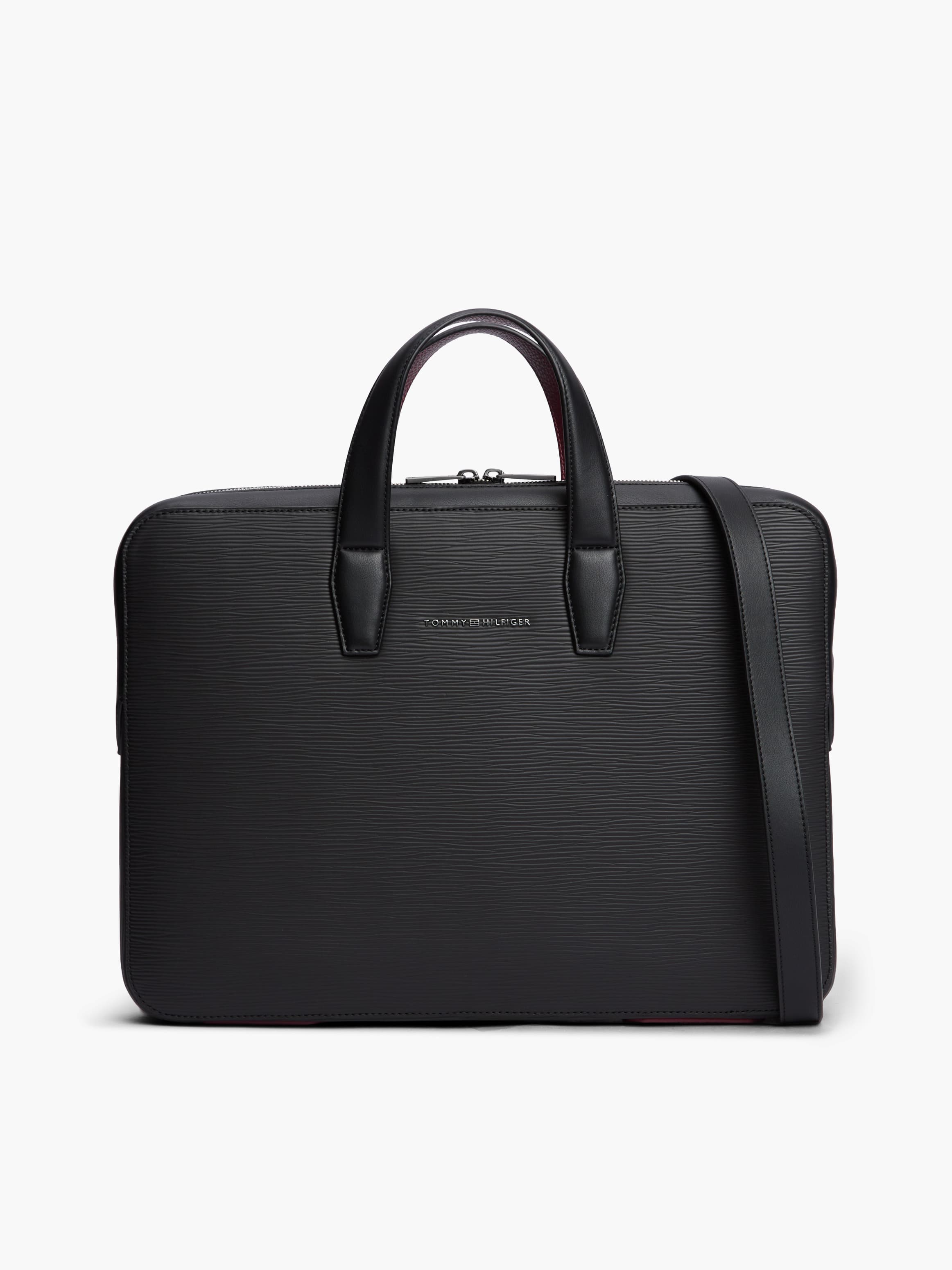 TH Business Textured Laptop Bag
