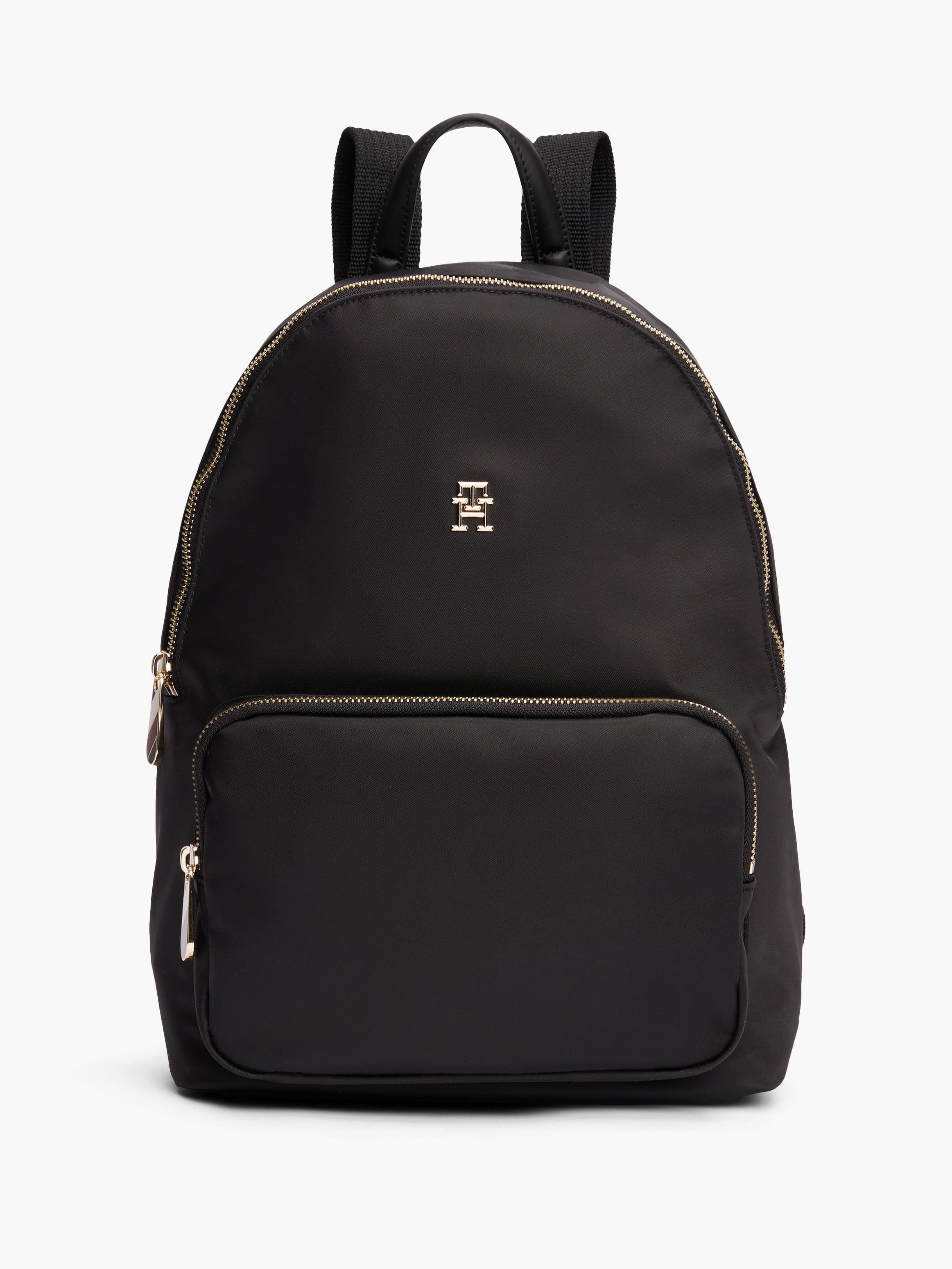 Monogram Plaque Zip-Around Backpack