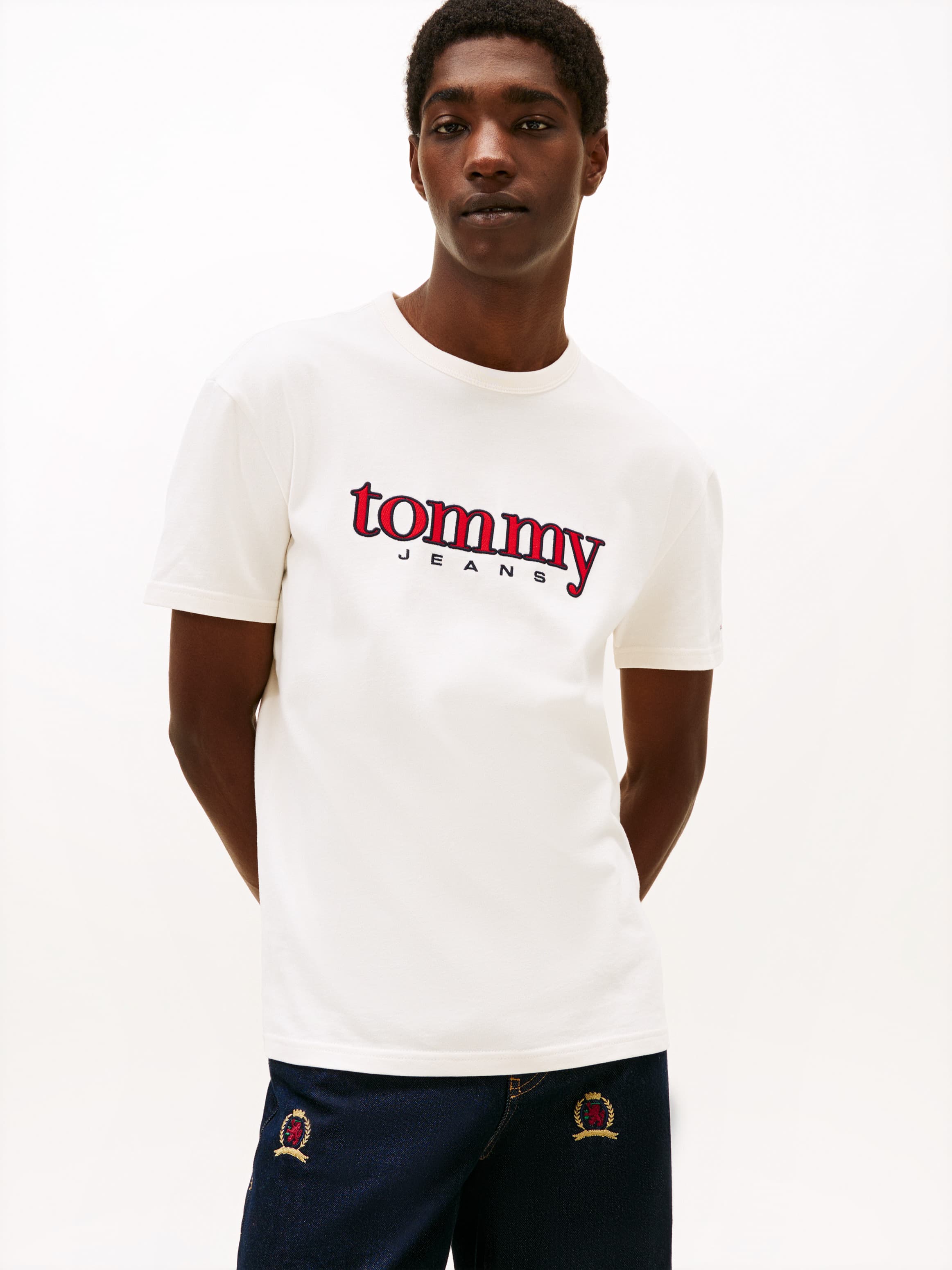Logo Appliqué Jersey T-Shirt