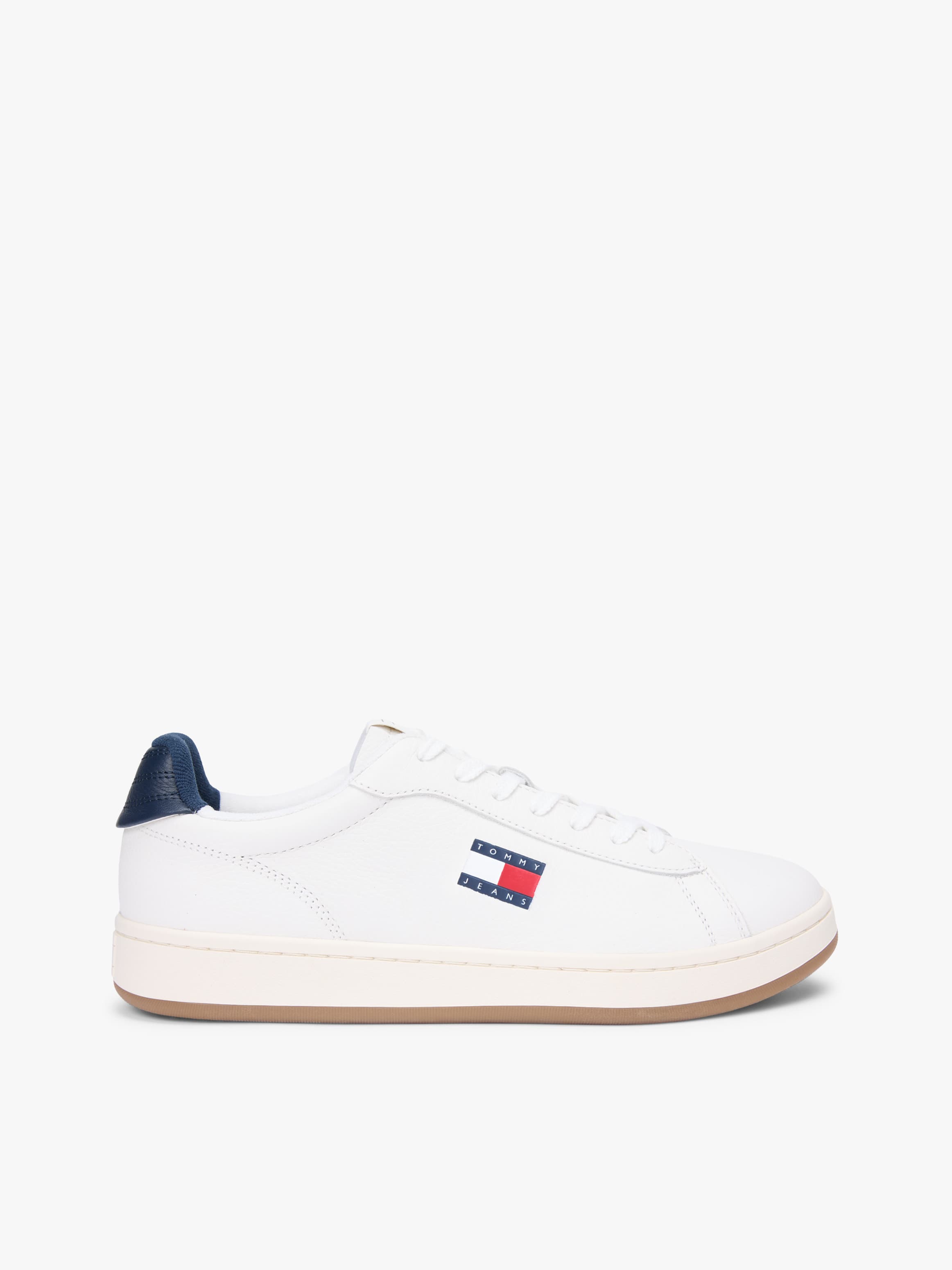 Archive Court Leather Embossed Trainers
