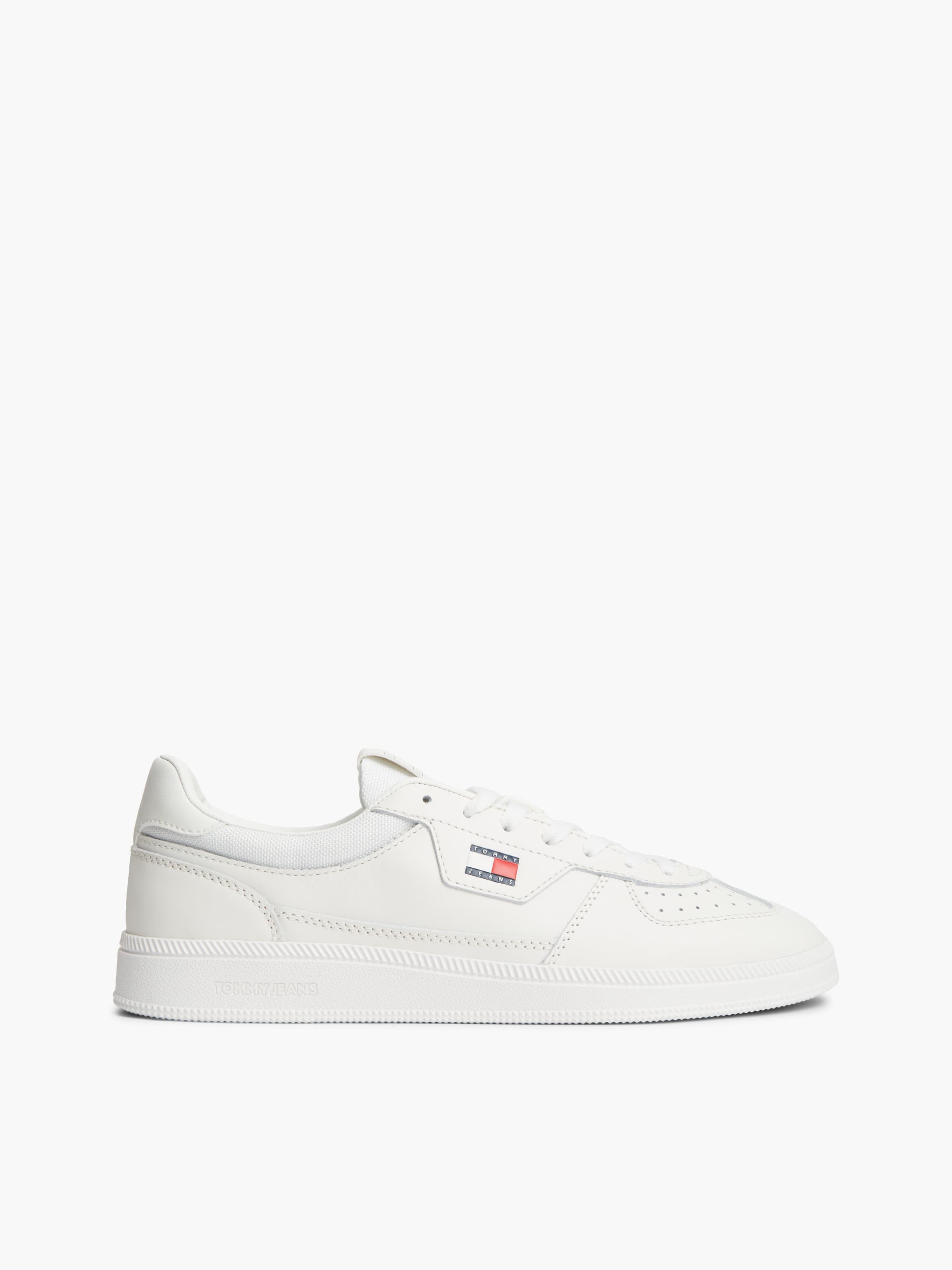 The Greenwich Logo Trainers with Leather