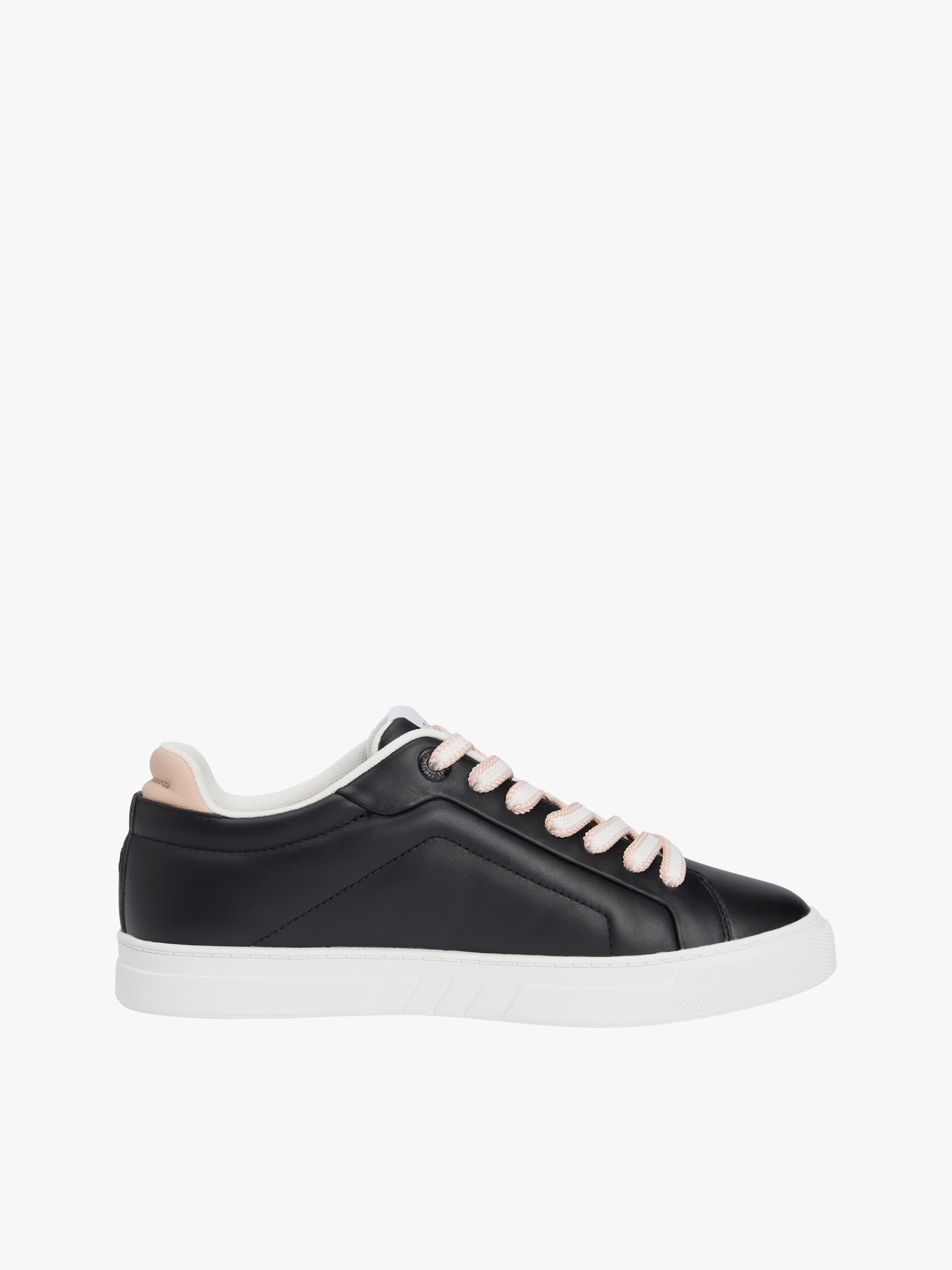 Leather Court Trainers