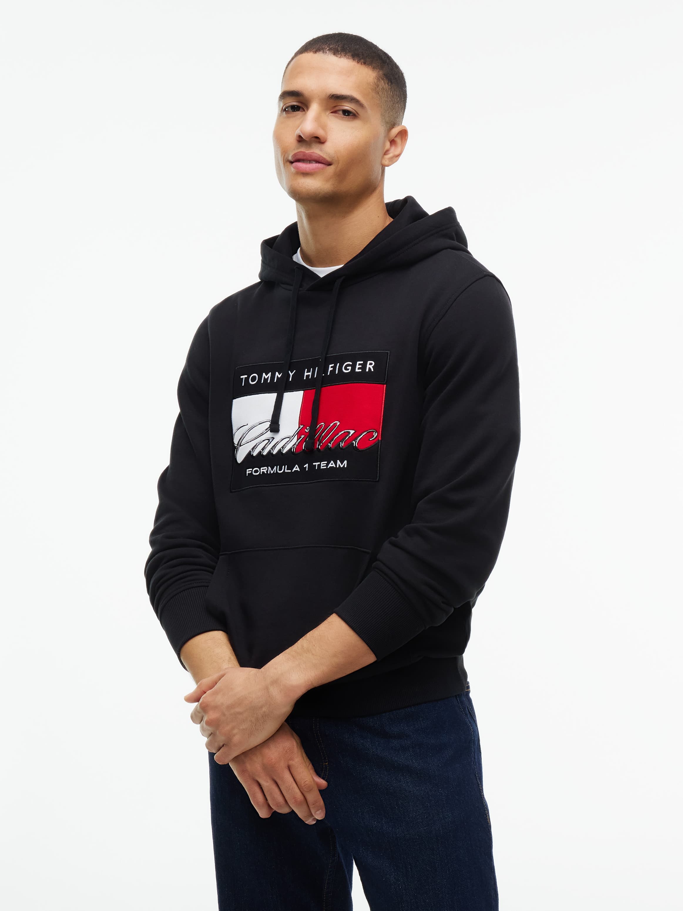 TH x Cadillac Formula 1® Team Flag Graphic Drawstring Hoody