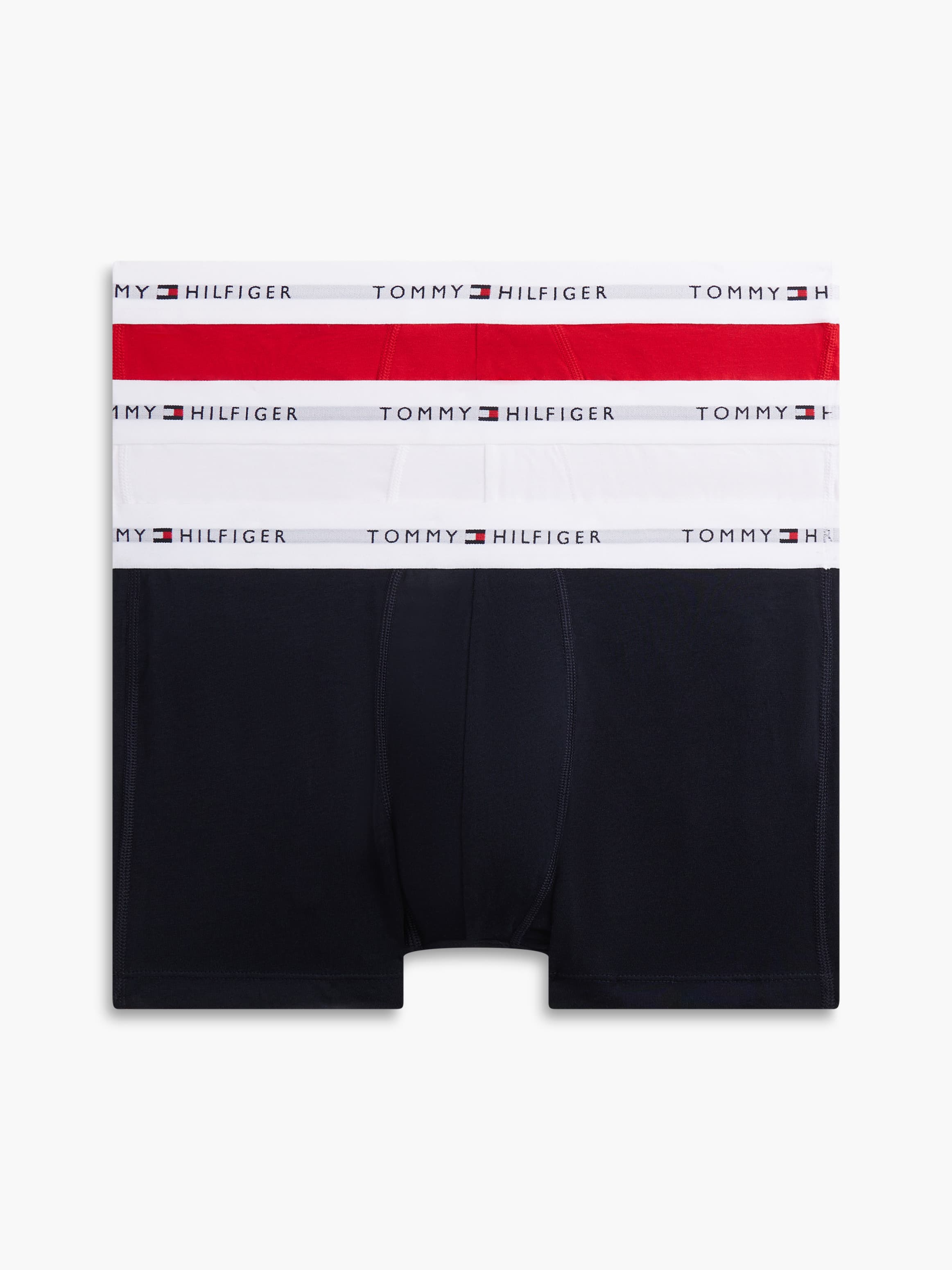 3-Pack Signature Logo Waistband Trunks