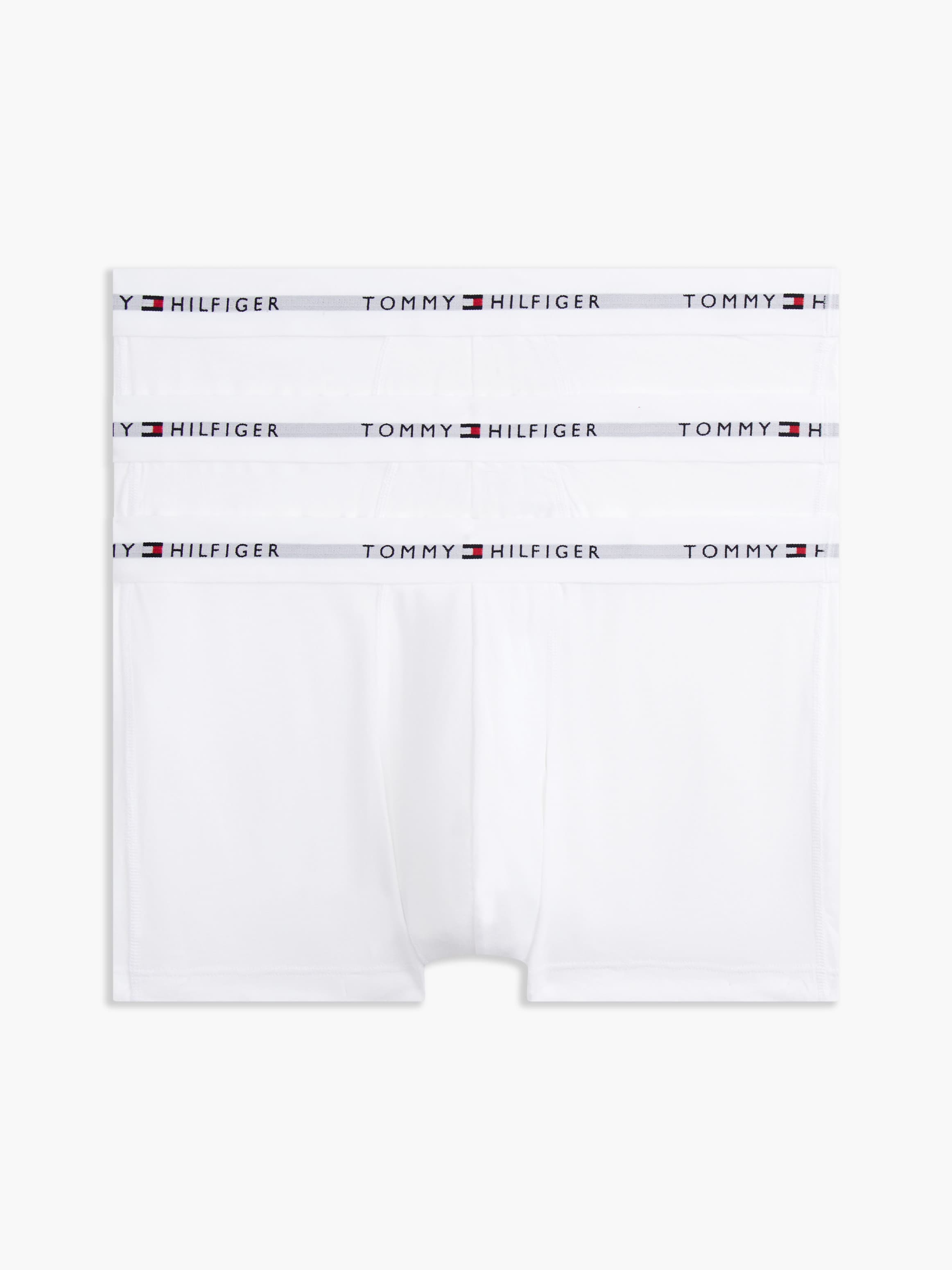3-Pack Signature Repeat Logo Waistband Trunks
