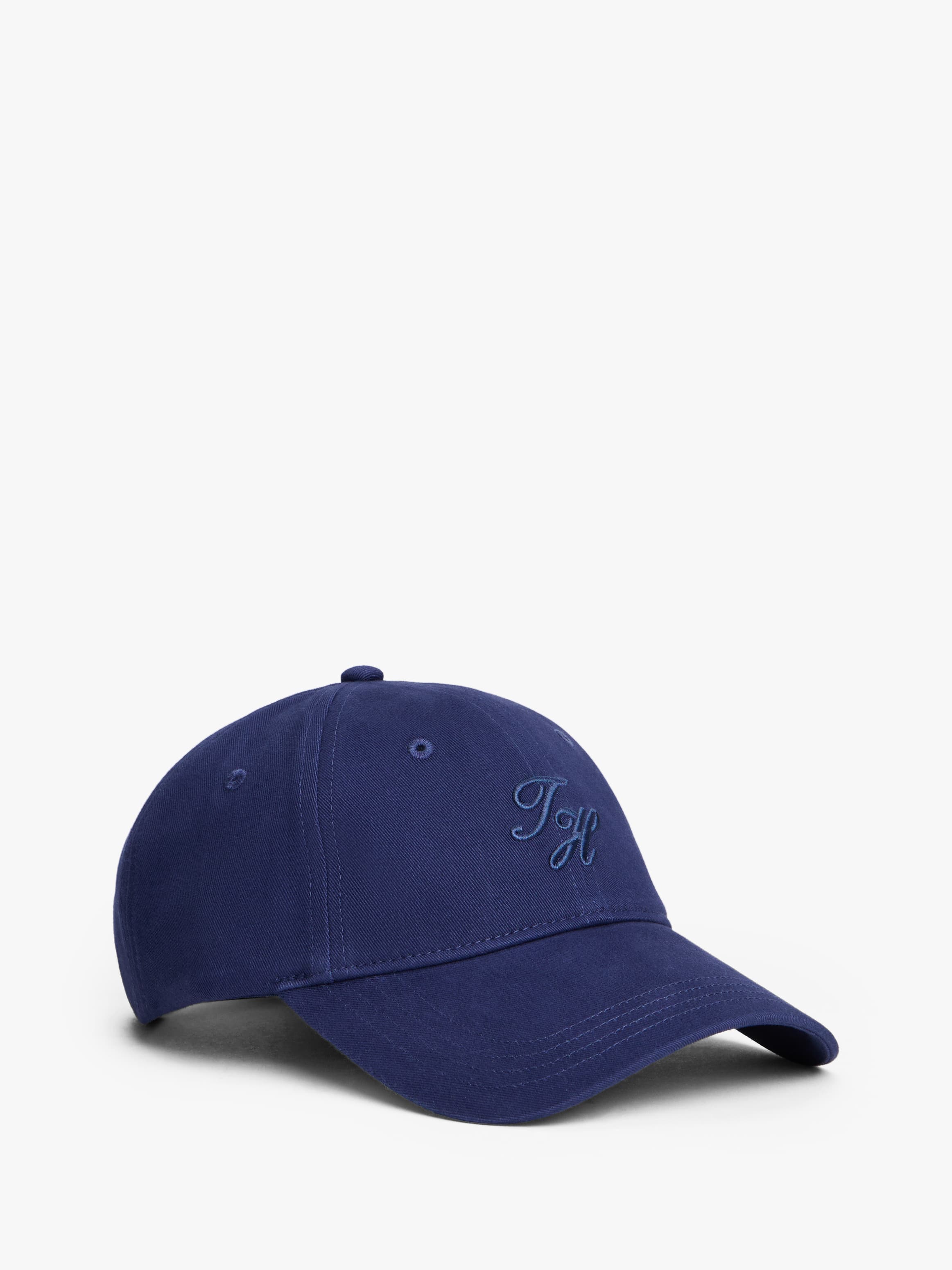 Th Monogram Embroidery Baseball Cap