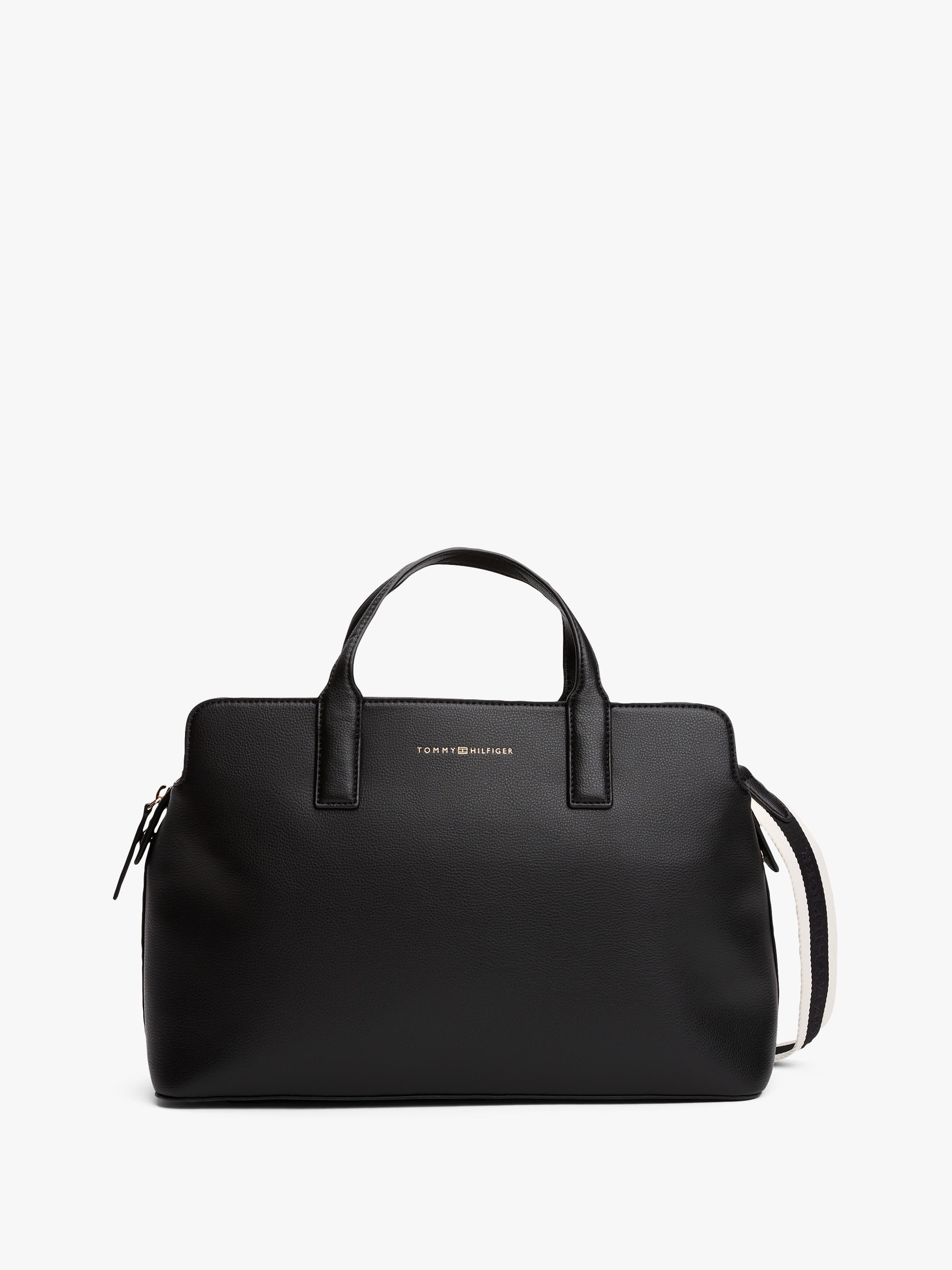 Textured Satchel Bag
