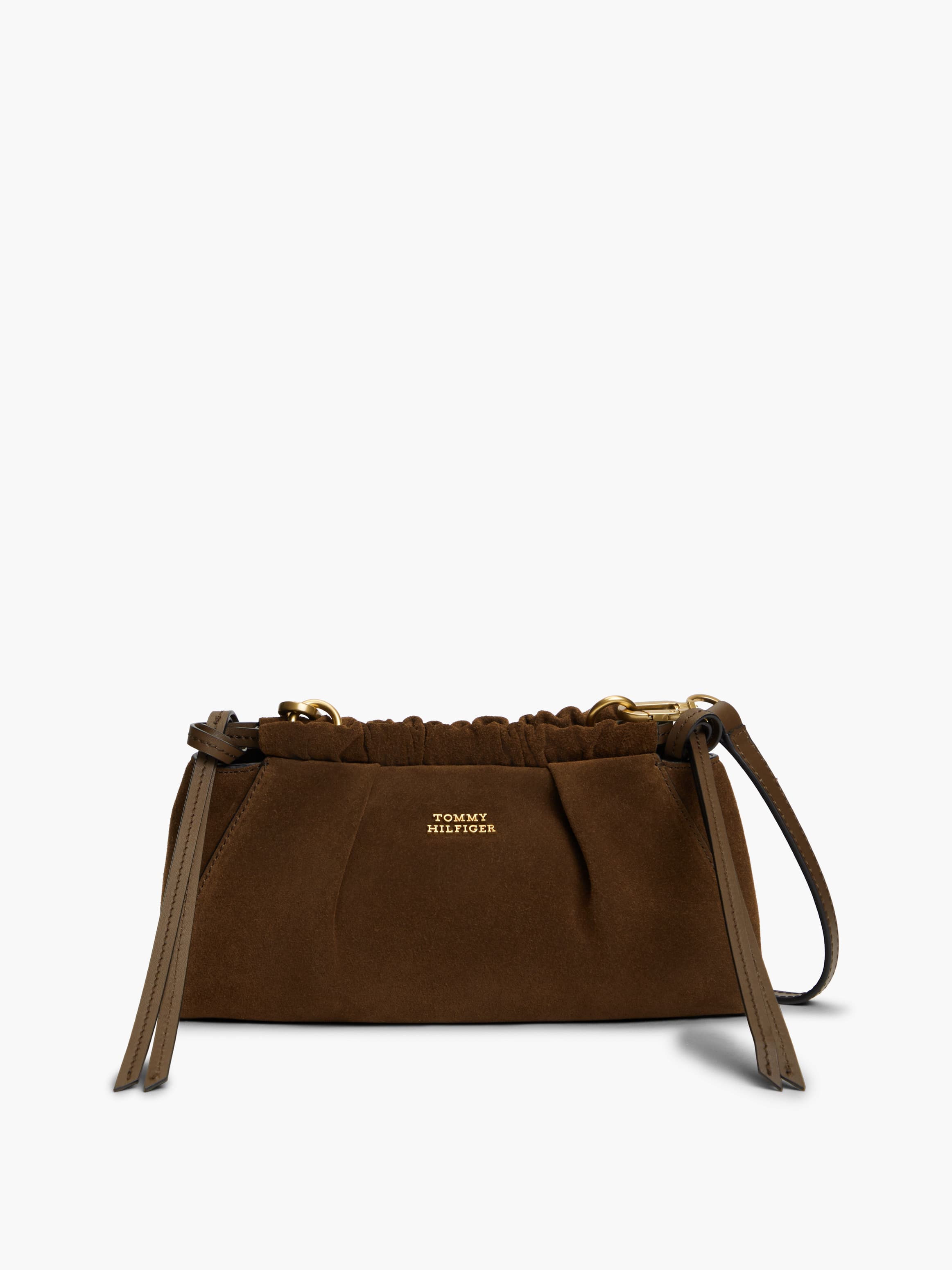 Soft Suede Crossbody Bag