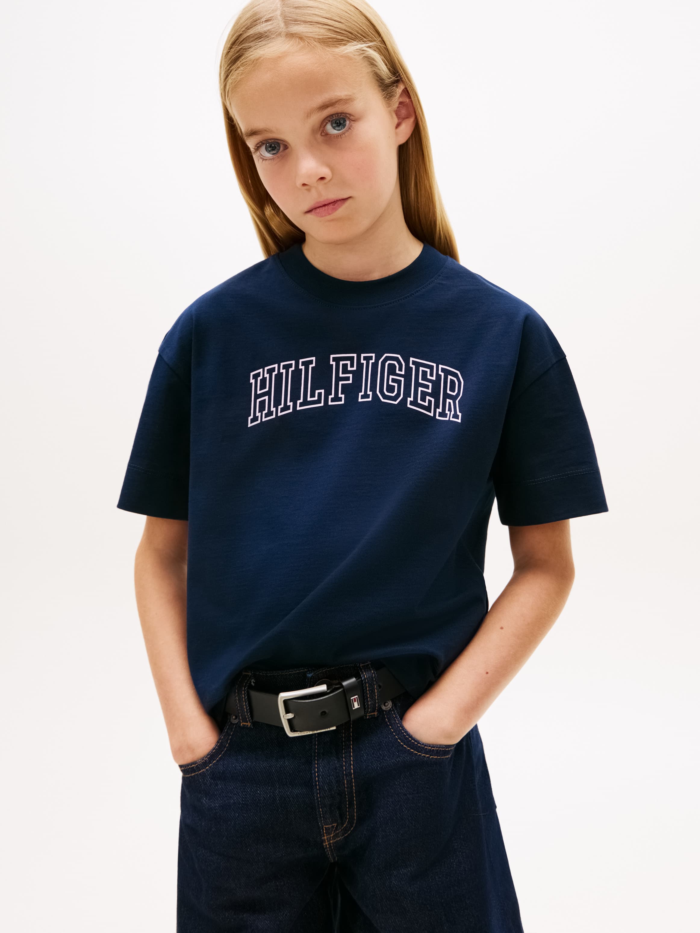 Logo Jersey Crew Neck T-Shirt
