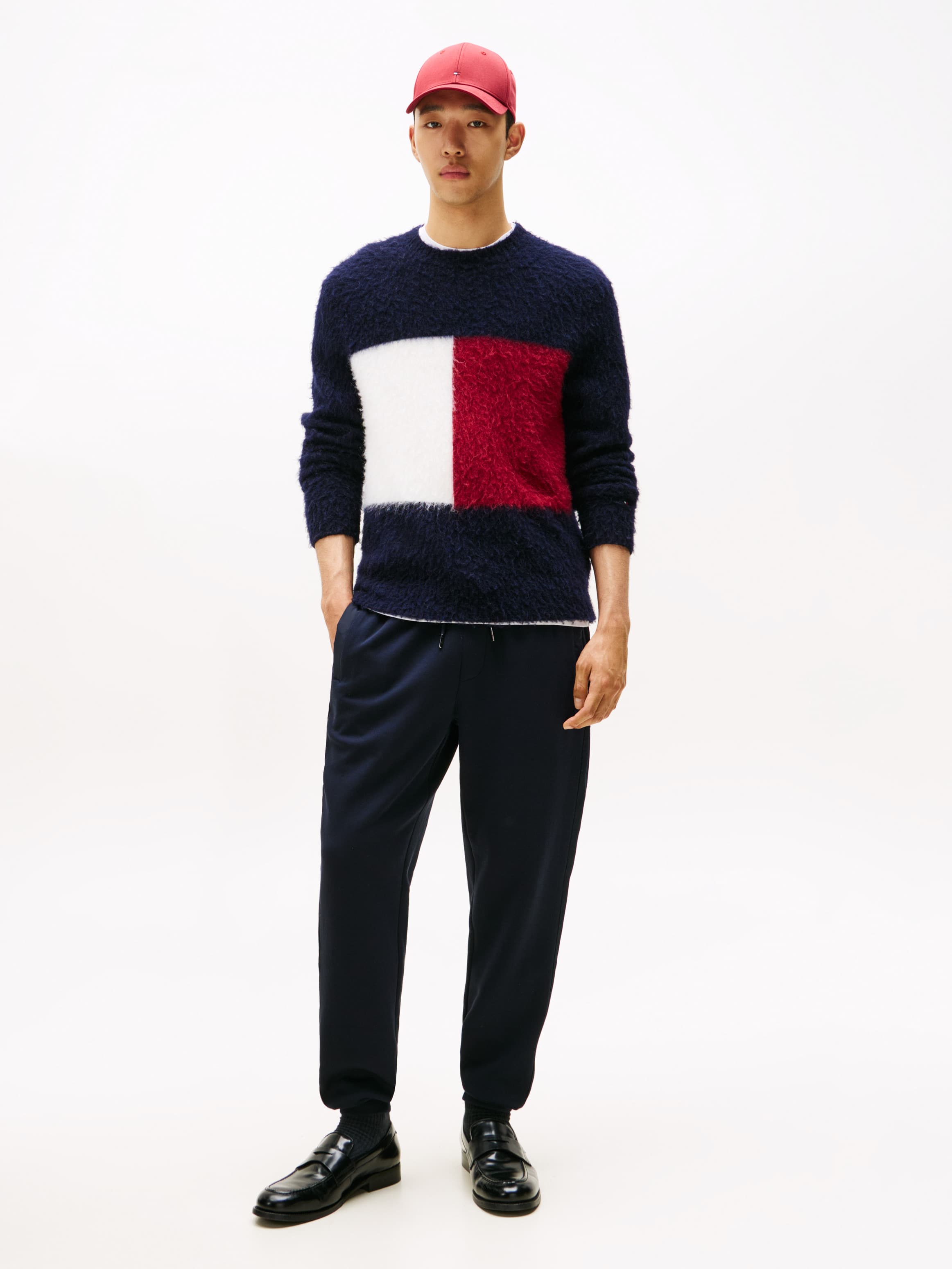 Contrast Pocket Cuffed Joggers