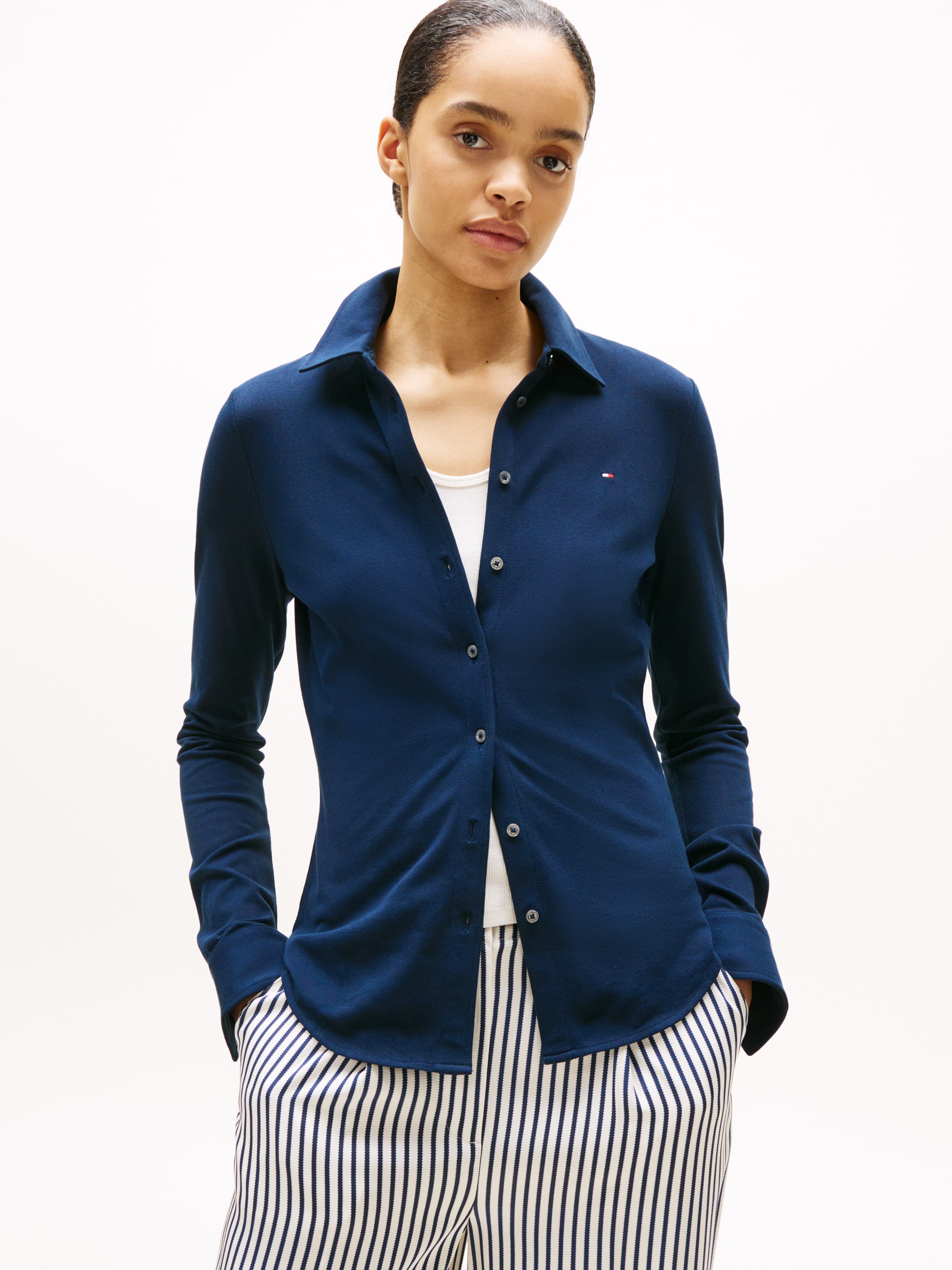 1985 Slim Fit Pique Shirt